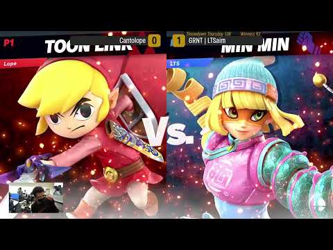 Throwdown Thursday 136 - Winners Round 3 - Cantolope (Toon Link) vs GRS | LTSaim (Min Min)
