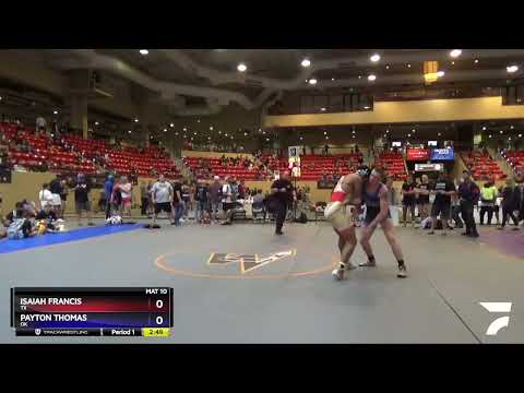 195 Lbs Champ. Round 1 - Isaiah Francis, TX Vs Payton Thomas, OK C025