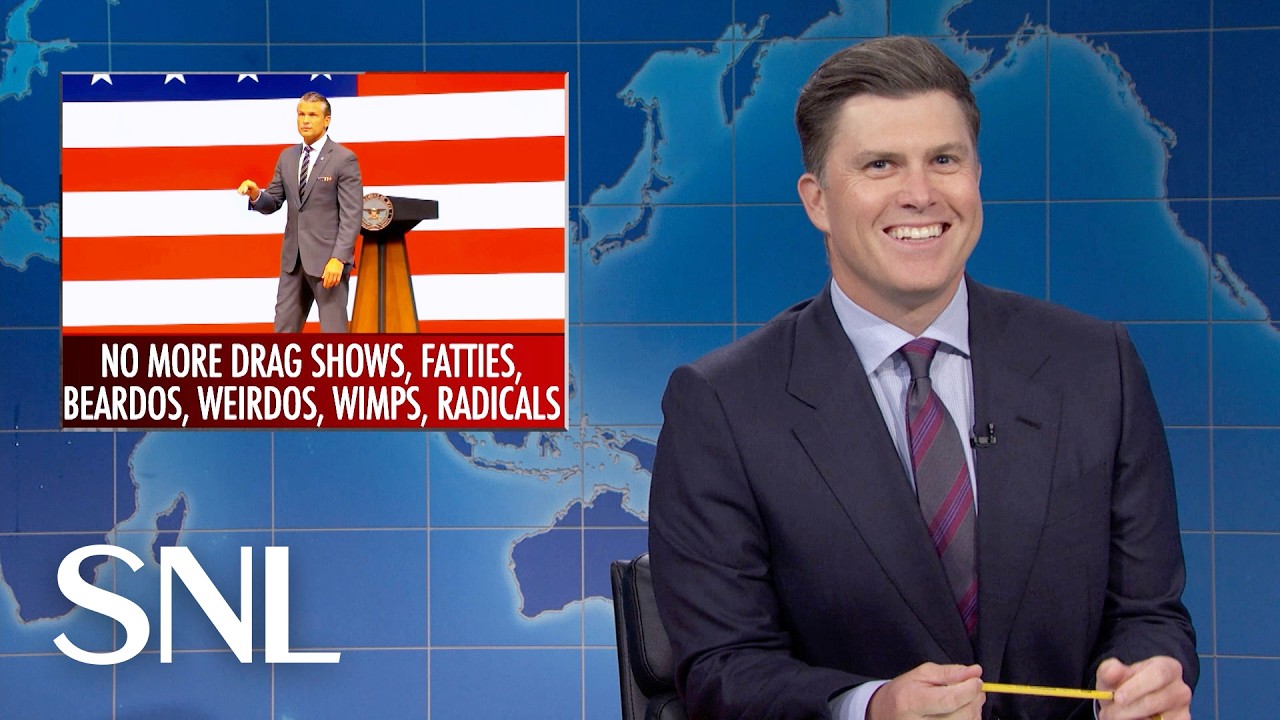 Weekend Update: Trump&rsquo;s Claims About His White House Ballroom, Hegseth&rsquo;s New U.S. Military Standards - YouTube
