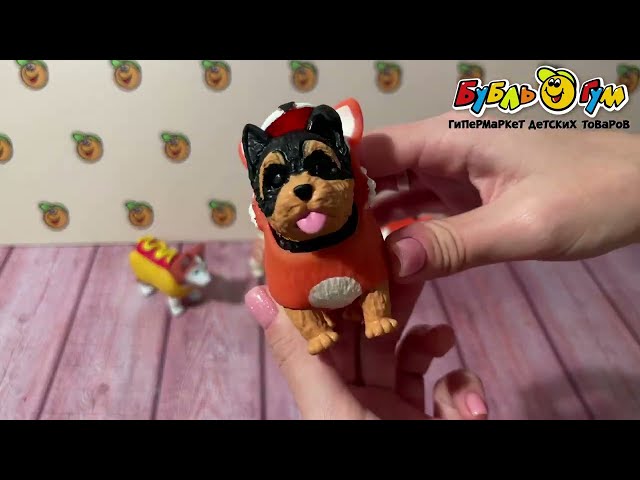 Игрушка коллекционная Собачки и кошечки в костюмах в ассортименте - видео
