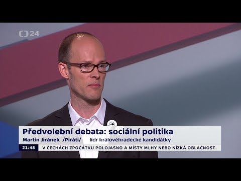 4. předvolební debata 2017 - Martin Jiránek (sestřih vystoupení)