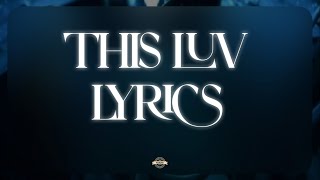 Donell Jones   This Luv Lyrics