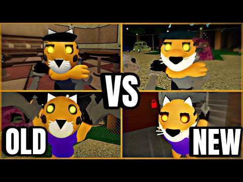 NEW TIGRY MODEL VS OLD TIGRY MODEL JUMPSCARE! [PIGGY]