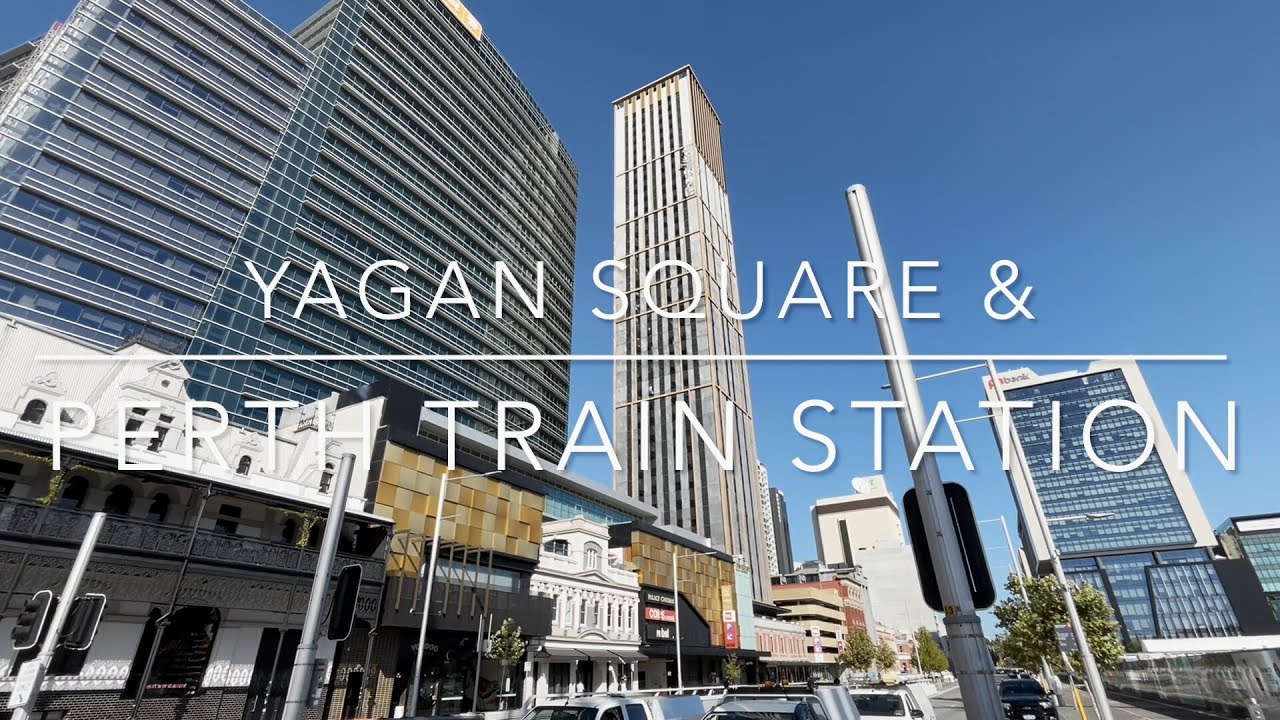 Embark on a walking tour across Yagan Square.