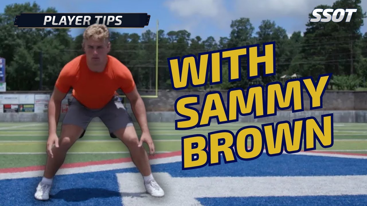 Player Tips: Sammy Brown on a Linebacker&#039;s First Step