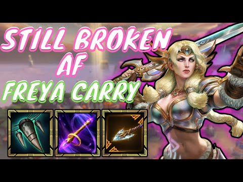 BRINGING FREYA ADC BACK | Smite Season 9 Conquest | MAKE HER META