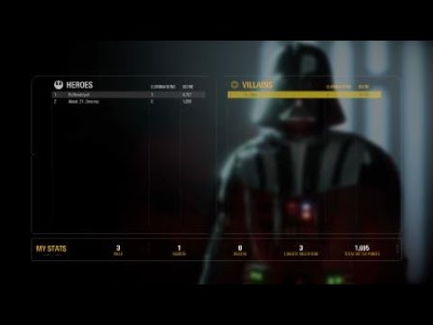 STAR WARS: Battlefront II - Captain Phasma 1v2 on Naboo