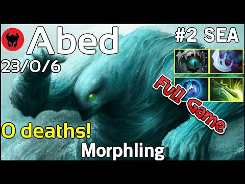 0 deaths! Abed [Fnatic] plays Morphling!!! Dota 2 Full Game 7.21