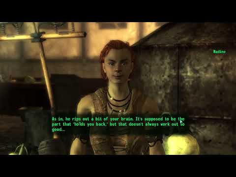 Fallout 3 Part 277 Point Lookout Part 14 - Cathedral featuring Nadine - 60fps First Time Play No Com