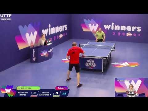 WINners CUP table 1 10.01  Kuzmenko Dmitrii - Zaitsev Aleksandr A  18:00