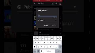 How to create a PRIVATE PLAYLIST on YOUTUBE MUSIC?