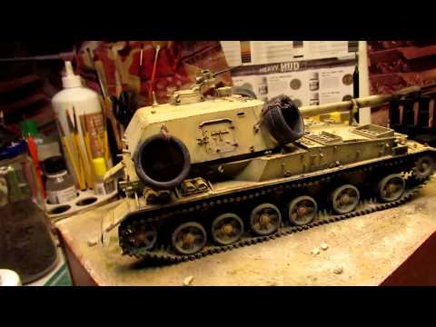 Diorama - Soviet 2S3 152 mm Self Propeller Howitzer - A quick view