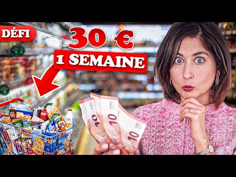 30 euros pour manger 1 semaine 🙀​ 7 jours de repas healthy et petit budget