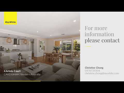 4 Arinto Court, Caversham, WA 6055, 4房, 2浴, House