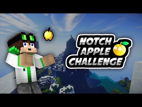 Minecraft: NOTCH APPLE CHALLENGE !!!!  [Hypixel Skywars]