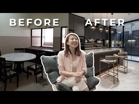 ASIA'S MODERN CONTEMPORARY HOME| 20 YEAR-OLD TERRACE HOUSE MAKEOVER! CELEBRITY HOUSE TOUR| MANGATA