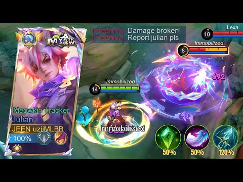 🔥 The Most Broken Julian Build | Insane Damage in Mobile Legends