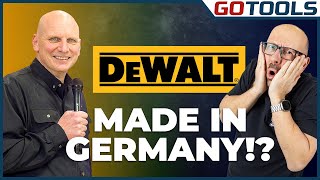 DEWALT made in Germany!? Das DEWALT Interview von der Holz-Handwerk 2024!