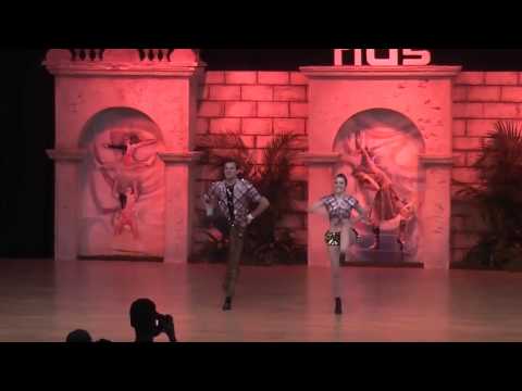 René & Stephie Rock'n'Roll Footwork in Rimini 2013