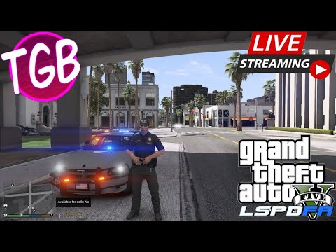[🔴Live] GTA5 - LSPDFR - 0.4.9 - LSPD Patrol - Stream 56!