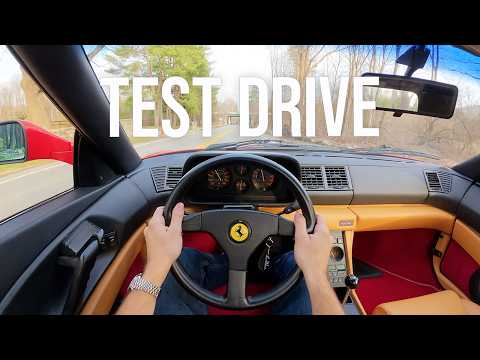 Thumbnail for 1995 Ferrari 348 Spider | POV Test Drive by Ferrari 348