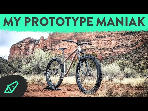 It's HERE! The Binary Maniak Prototype - My Dream Hardtail I Designed