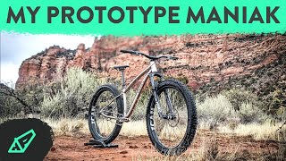 It's HERE! The Binary Maniak Prototype - My Dream Hardtail I Designed