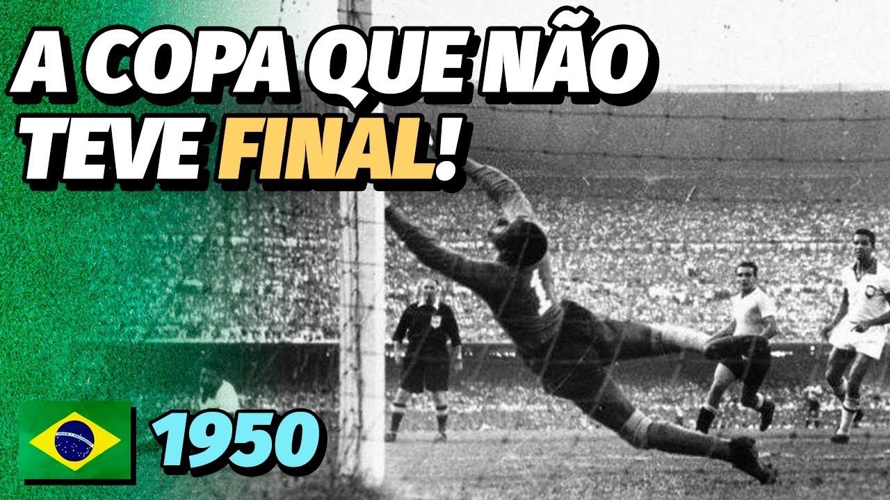 VOCÊ SABIA QUE BRASIL x URUGUAI NÃO FOI A FINAL DA COPA DE 1950?