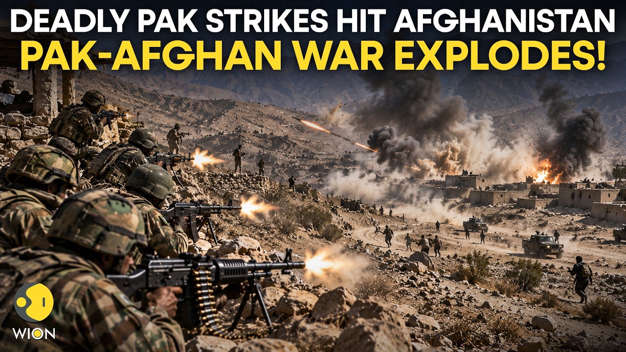 Pakistan Launches DEADLY Air Attacks on Afghanistan, 9 Killed In Fresh Escalation | WION Originals