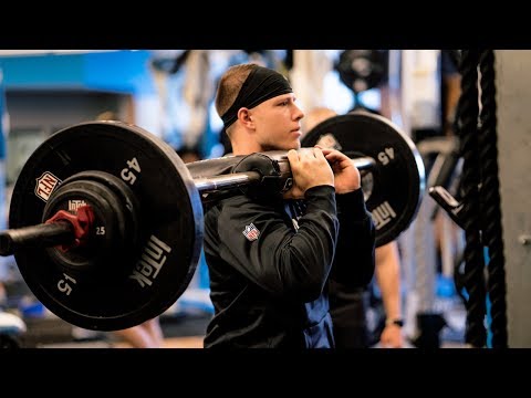 Rookies Hit the Weight Room