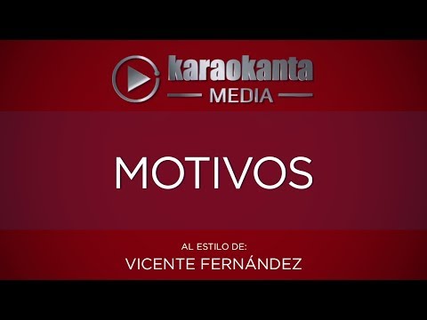 Motivos - Pistas De Vicente Fernandez