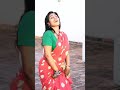 Tamil Song Dance Super Lady Nice Wrapping Saree Green Blowse Red Saree