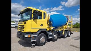 Stetter  AM 9 FHCLL                               on chassis Scania G400 CB8X4MHZ concrete mixer truck | Image 2 - Machineryline