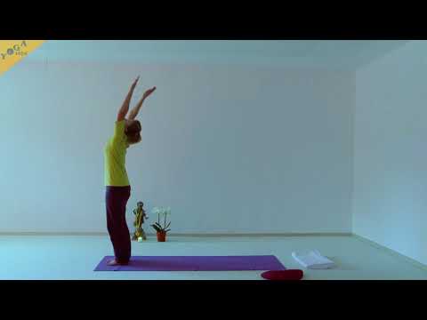 Yogastunde mit Affirmationen - 65 Minuten mit Vorkenntnissen - mit Sukadev und Ute