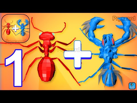 Gameplay Walkthrough Part 1 Level 1-20 Ant Merge Battles (Android, iOS) - YouTube