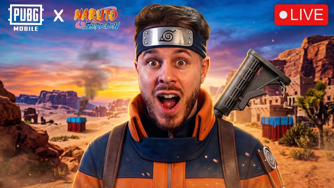 DEFEATING THE NEW NINETAILS BOSS! 🔴 NEW NARUTO UPDATE! 🔴 PUBG MOBILE! 🔴