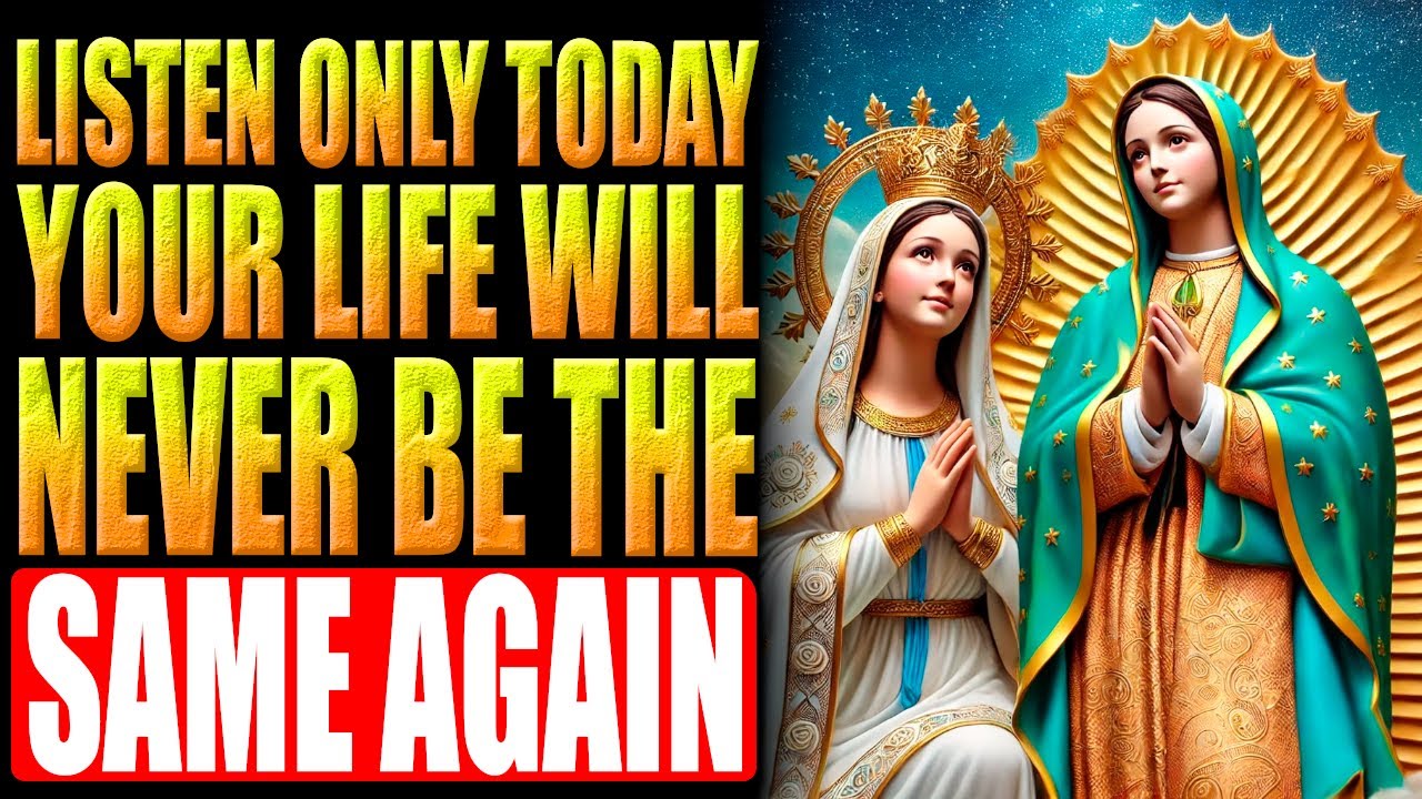 Prayer to the Virgin of Guadalupe and Our Lady of Fátima🙏Whoever listened had their miracle answered