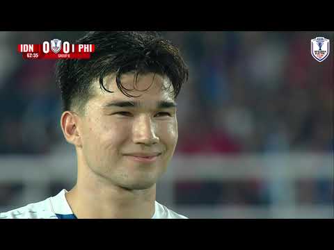 BJORN MARTIN KRISTENSEN GOAL | 🇮🇩 INDONESIA 0-1 PHILIPPINES 🇵🇭 | #MITSUBISHIELECTRICCUP 2024