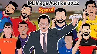 IPL Mega Auction 2022 Spoof