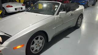 1990 Porsche 944 S2 Cabriolet System Check