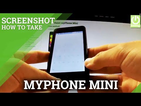 How to Take a Screenshot on myPhone Mini - Capture Screen in myPhone