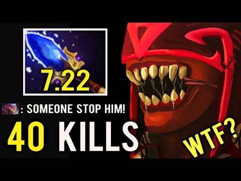 CANCER BS IS BACK! 7.22 Scepter Lethal Rupture 40 Kills 1k Speed Craziest Gameplay by nemphy Dota 2