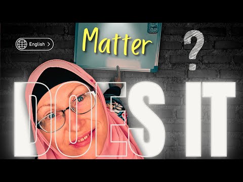 🧐 MATTER in English: Are You Using It Right? English Expressions Made Easy