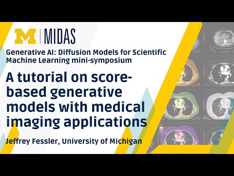 GenAI Diffusion Models: A tutorial on score-based generative models w/ medical imaging applications