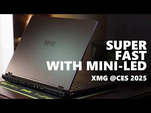 The perfect gaming laptop(?), a massive workstation and upgradable RAM for Strixpoint - XMG @CES2025