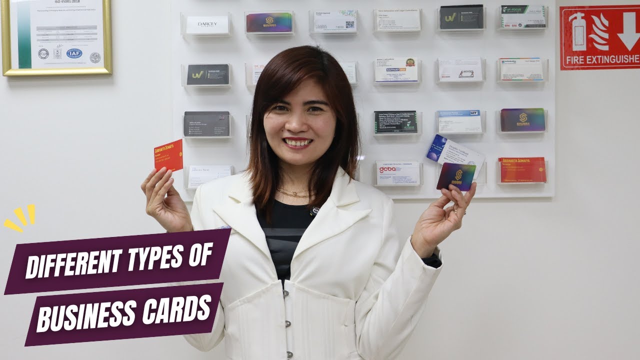 Business Card Types & Finishes | Which One is Right for You?