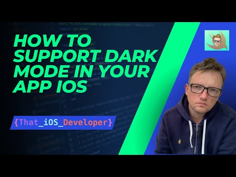 How to Support Dark Mode in your App  iOS