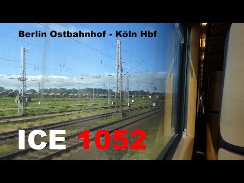 Ost-West-Querung im Metropolitan: ICE 1052 Mitfahrt Berlin Ostbahnhof - Köln Hbf