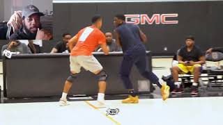 NBA Private Pro am run feat Anthony edwards and Cam reddish!! Ant-man going dumb!!