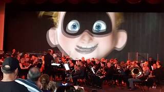 Mark Zauss, lead trumpet. The Incredibles, Pixar Live, Hollywood Studios